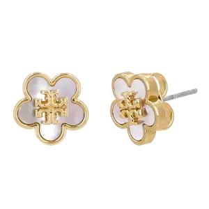 여성 키라 플라워 로고 자개 스터드 귀걸이(157351 700)