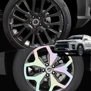 [하프클럽/]자동차 홀로그램 데칼 토레스휠튜닝 휠스티커