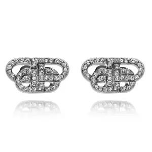 여성 BB 로고 귀걸이(624203 TZ63S 7155)