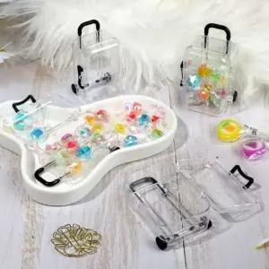 미니어쳐캐리어수납함 인형 보관 가방꾸미기 소품보관