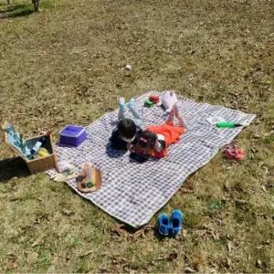 [SBD] JPAR 방수 초콜렛 체크무늬 피크닉 매트 중형