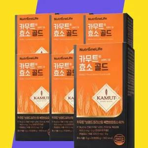 뉴트리원 카무트 효소 골드 3g x 30포 6개