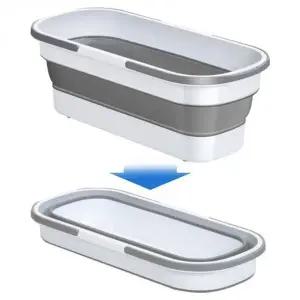 [하프클럽/]욕실 청소용 세차 접이식수납 물통 수납 정리함