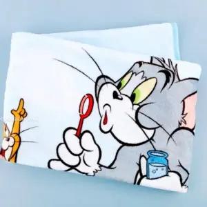 ( )톰과 제리 캐릭터 무릎담요 담요 사무실 캠핑 차량 차박 카페 수험생 여행