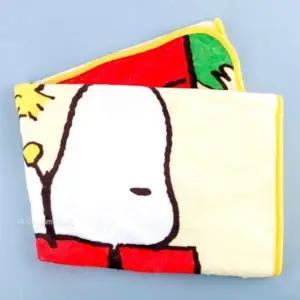 ( )똑딱이 무릎담요 스누피 담요 빨간지붕 사무실 캠핑 차량 차박 카페 수험생 여행