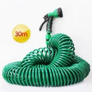 [하프클럽/]스프링호스 코일호스 세차호스 정원호스 30m