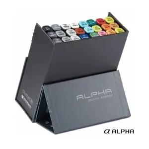 일러스트 알파 디자인마카 (기본)(R) 24색세트