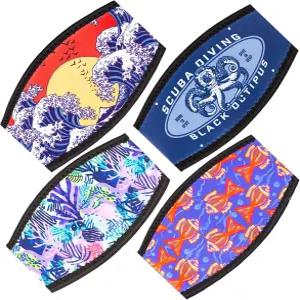 다이빙 마스크 슬랩 스트랩 커버 네오프렌 수영 고글 안경 헤드 밴드 스노클용 부품 액세서리