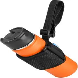 보행 하이킹 캠핑을 위한 조절 가능한 어깨끈 유니버설 보틀 슬링이 있는 Xerciz 물병 캐리어 홀더