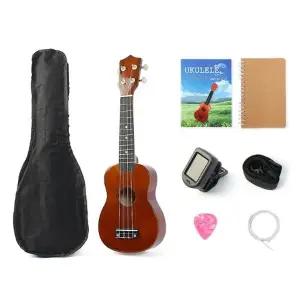 우쿠렐레 로하 백양나무 소프라노 우쿨렐레 풀세트(8종) 브라운 우쿠렐라