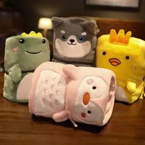 캐릭터 무릎담요 블랭킷 겨울 캠핑 차박 극세사 융털 롤업 개별포장opp