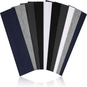 여성용 10가지 PCS 헤드밴드 - 러닝 요가 사이클링 헬스장 운동 등 여름철 스포츠와 야외 활동에 완벽한