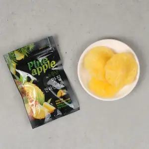 새콤 달콤한 골드라벨 건파인애플 슬라이스 700g 35gX20봉)