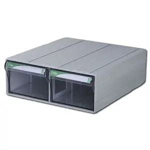 투명 플라스틱서랍장 중형 서랍식 부품박스 플라스틱통