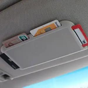 [하프클럽/]무지 차량용 썬바이저 카드 포켓