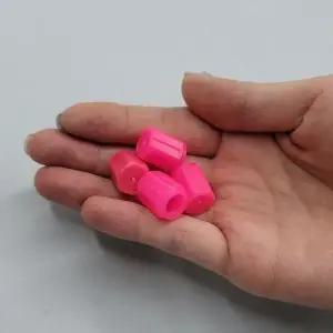 [하프클럽/]야광 타이어 밸브캡 마개 핑크 타이어마개 4P