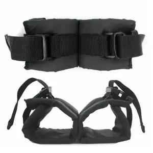 손과 발 고정 스트랩 부상을 방지하기 위한 손목과 발목 긁힘