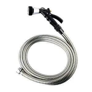 [하프클럽/]베란다청소 화분 베란다용 호스 스텐호스_5M