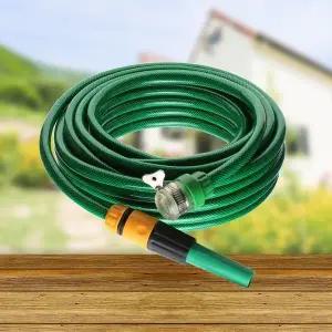 [하프클럽/]호스 세차호스 분사기 물호스 연결구 세트30M