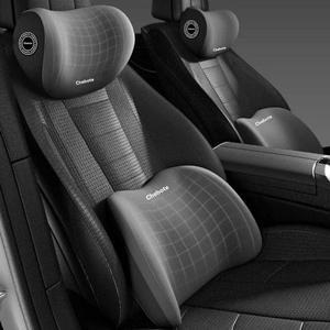 [하프클럽/]자동차 메쉬등받이  메모리폼 등받이 목쿠션