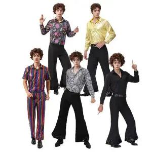 TBZ 레트로 7080 댄스복 컨셉의상(상의 바지) 교복 학생