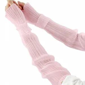 [셀러에이드]TBZ 패션 포인트 컬러 레이스 슬리브 작업팔토시 전문가용