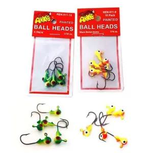 [콩심팥심]TBZ 낚시 루어바늘 지그헤드 5p세트-색상랜덤발송 낚싯