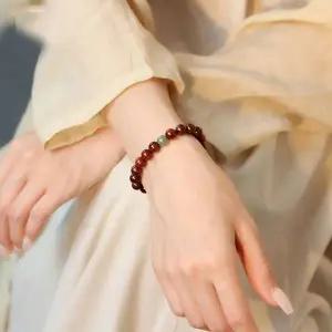 [오너클랜]TBZ 비취 팔찌 원목 8mm 아프리카 남여공용 향기나는 옥 자단