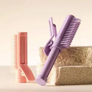 [오너클랜]TBZ 롤링볼륨빗 헤어롤 휴대용빗 헤어브러쉬 머리빗