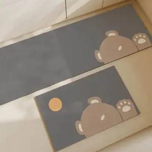 [에이치플러스몰]TBZ 오염방지 키친 카펫 미끄럼방지 생활방수 러그