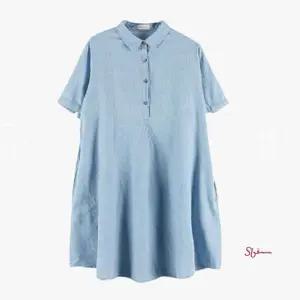 반팔 셔츠 빅사이즈 루즈핏 여름 원피스 임산부vwx695