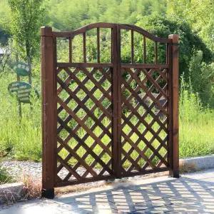 원목 높이 펜스 울타리 마당 출입문 방부목 주택 정원 플랫형