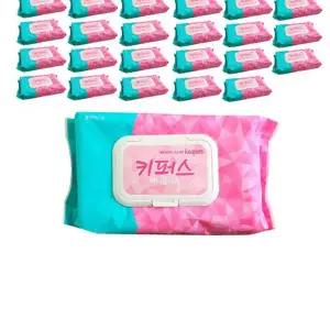 바디 24팩 두툼한 부드러운 대형 물티슈 데일리 폭넓은