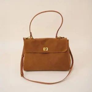 [오너클랜]WL 모이플 메탈 턴락 사첼백 여성 크로스백 숄더백 가벼운가방