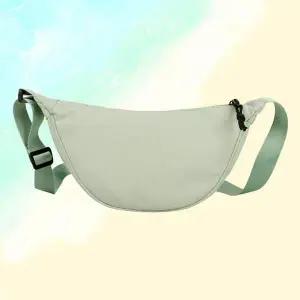 [오너클랜]WL 여행용 반달 미니 크로스백 휴대폰 지갑 파우치