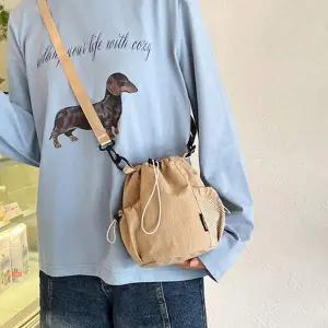 [오너클랜]WL 여성 미니 크로스 백 여행 핸드폰 작은 가방 베이지 지갑가방