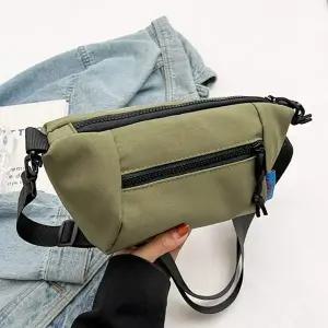 [오너클랜]WL 여성 여행 크로스 백 핸드폰 소지품 가방 카키 폰가방