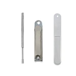 [셀러에이드]TBZ 브라운 손톱깎이 3종 케이스세트 NC-06 손발톱관리