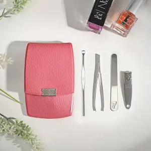 [셀러에이드]TBZ 휴대용 네일케어 손톱깎이 핑크파우치 손발톱관리