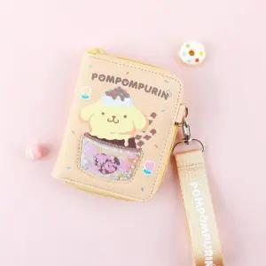 폼폼푸린 스위티 남아 어린이 접이형 지퍼 스트랩지갑 생일선물 남자아이 아동용