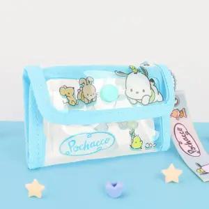 산리오 포차코 유아 어린이 투명 캐릭터 클리어 카드지갑 초등생선물 키즈 아동 예쁜