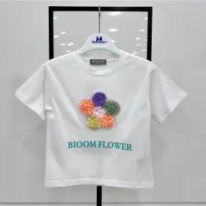 (모다시흥)쁘띠앙팡 PCX32GTS38 PC플로블룸티셔츠_SH