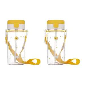 에.디.슨 유아컵 빨대컵 휴대용 외출용 오리 X2