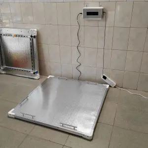 환자 저울 휠체어 의료용 건강검진 특수 디지털 요양원 무게 전자 체중계 노인 카트 판