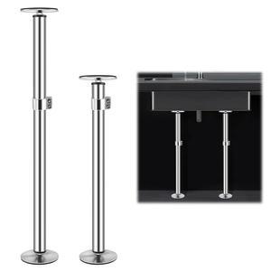 스노우타로스 언더마운트 싱크 브래킷, 스테인리스 스틸 지지대, 17.7 u201C-31.1