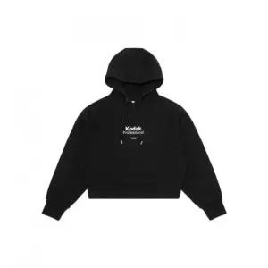 코닥 메일러 그래픽 후드티셔츠 우먼 BLACK 453152