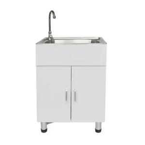 주방 싱크대 원룸 사무실 개수대 야외용 인조석 부엌 상부장 미니