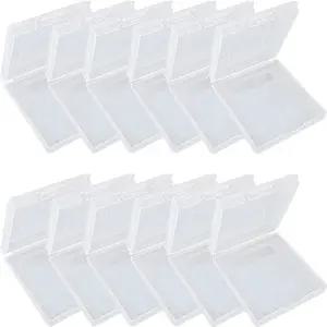 닌텐도 게임보이 컬러 GBC GB GBP에 적합한 GXXMEI 12PCS 클리어 보호 카트리지 케이스 보관함