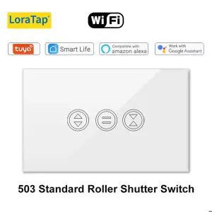 전동 커튼 블라인드 롤러 셔터 모터 용 Tuya 스마트 라이프 WiFi 스위치 Google 홈 Alexa Echo 음성 제어 D