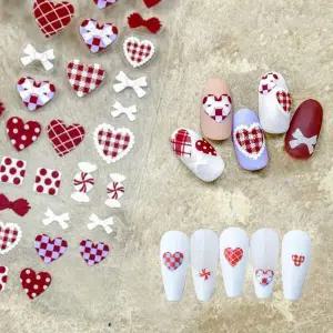 네일아트 러블리 하트 사탕 달콤 스위트 네일스티커